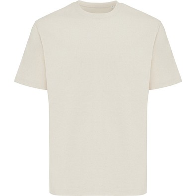 IQONIQ Nikko Heavyweight T-Shirt aus recycelter Baumwolle, natural raw, L