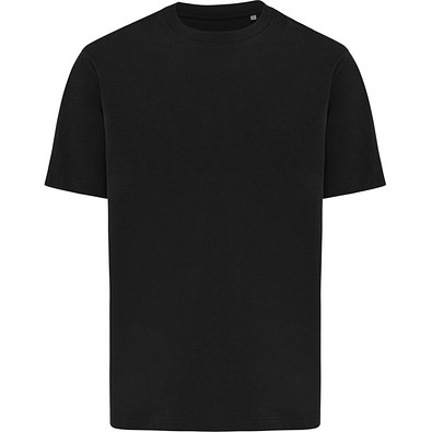 IQONIQ Nikko Heavyweight T-Shirt aus recycelter Baumwolle, schwarz, L