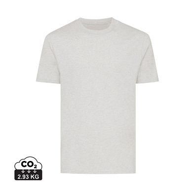 Iqoniq Sierra Lightweight T-Shirt aus recycelter Baumwolle, ungefärbte helles Grau, S