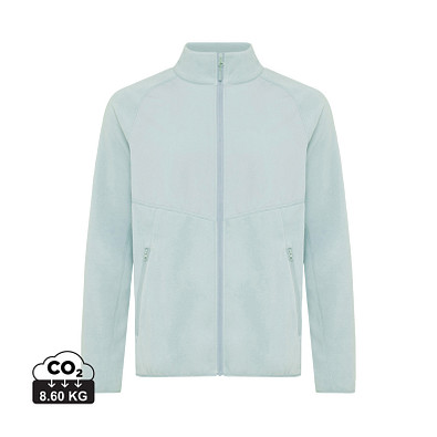Iqoniq Talung Mikrofleece Jacke aus recyceltem Polyester, Iceberg green, XXL