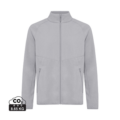 Iqoniq Talung Mikrofleece Jacke aus recyceltem Polyester, storm grey, XXL