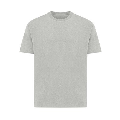 Iqoniq Teide T-Shirt aus recycelter Baumwolle, heather grey, XXL