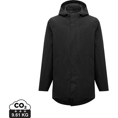 IQONIQ Thelon Parka aus recyceltem Polyester, schwarz, 5XL