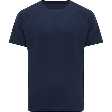 IQONIQ Tikal Sport Quick-Dry T-Shirt aus rec. Polyester, navy blau, 5XL