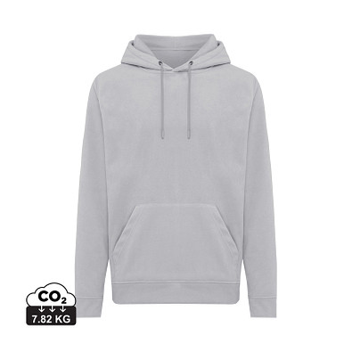 Iqoniq Trivor Mikrofleece-Kapuzenjacke aus recyc. Polyester, storm grey, L