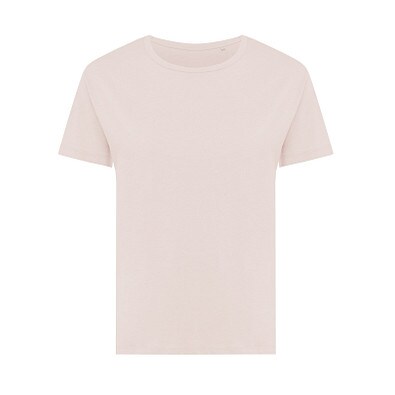 Iqoniq Yala Damen T-Shirt aus recycelter Baumwolle, cloud pink, L