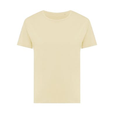 Iqoniq Yala Damen T-Shirt, cream yellow, XXS
