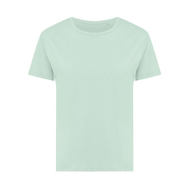 Iqoniq Yala Damen T-Shirt aus recycelter Baumwolle, crushed mint, M