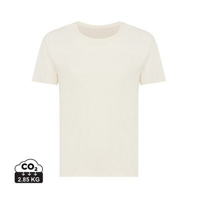 Iqoniq Yala Damen T-Shirt aus recycelter Baumwolle, natural raw, L
