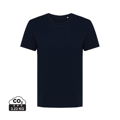 Iqoniq Yala Damen T-Shirt aus recycelter Baumwolle, navy blau, M