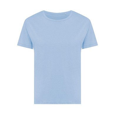 Iqoniq Yala Damen T-Shirt aus recycelter Baumwolle, sky blue, M