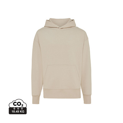 Iqoniq Yoho Relax-Hoodie aus recycelter Baumwolle, desert, XXL
