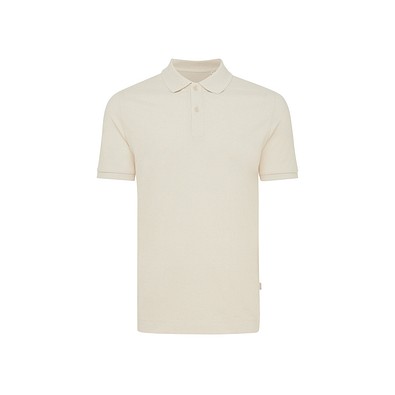 Iqoniq Yosemite Piqué-Poloshirt aus recycelter Baumwolle, natural raw, XS
