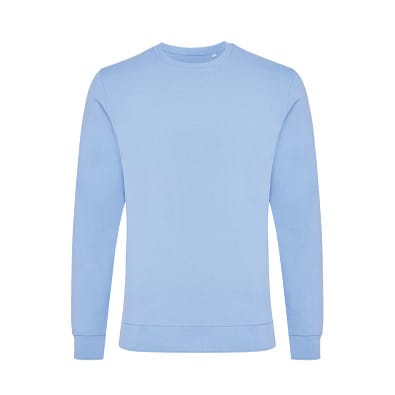 Iqoniq Zion Rundhals-Sweater, sky blue, L
