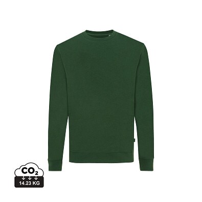Iqoniq Zion Rundhals-Sweater, waldgrün, L