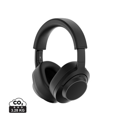 Irvine RCS recycelter & reparierbarer Wireless-ANC Kopfhörer, schwarz
