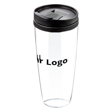 Isolierbecher Coffee To Go, 350 ml, transparent