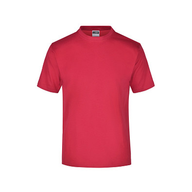 JAMES & NICHOLSON Herren T-Shirt, rot, M