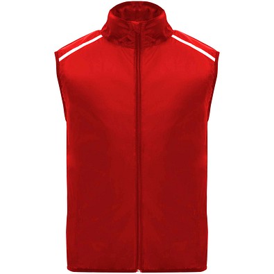 Jannu leichte Laufweste Unisex, rot, S