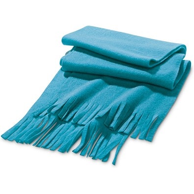 JASON. Schal aus Fleece (200g/m²), Hellblau
