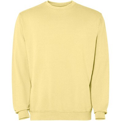 Jaya Pullover mit Rundhalsausschnitt Unisex, gelb, L