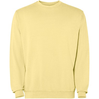 Jaya Pullover mit Rundhalsausschnitt Unisex, gelb, M