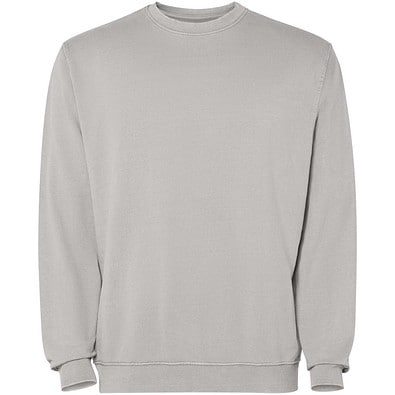 Jaya Pullover mit Rundhalsausschnitt Unisex, grau, L