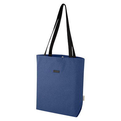 Joey vielseitige Tragetasche aus GRS recyceltem Canvas 14 L, navy