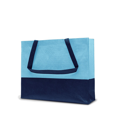 Joytex® Vlies-Umhängetasche, himmelblau/dunkelblau