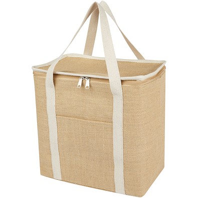 Juta 300 g/m² Jute Kühltragetasche 19 L, natur
