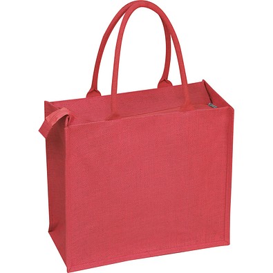Jutetasche Westminster,rot