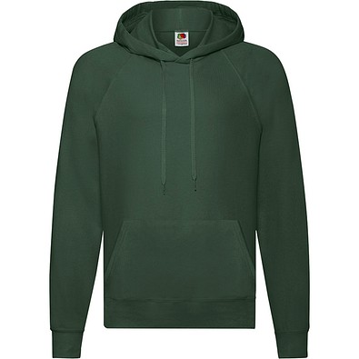 Kapuzen-Sweatshirt Lightweight Hooded S Unisex, S, DUNKELGRÜN