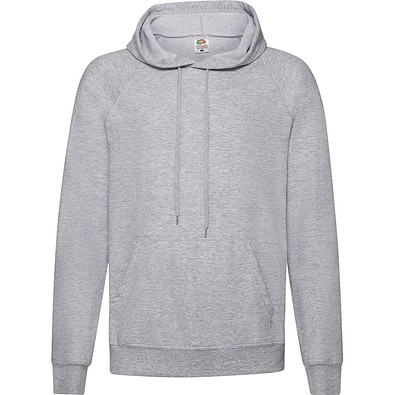 Kapuzen-Sweatshirt Lightweight Hooded S Unisex, XXL, GRAU