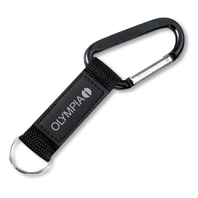 METMAXX® Schlüsselanhänger ImageClick mit Karabinerhaken, schwarz