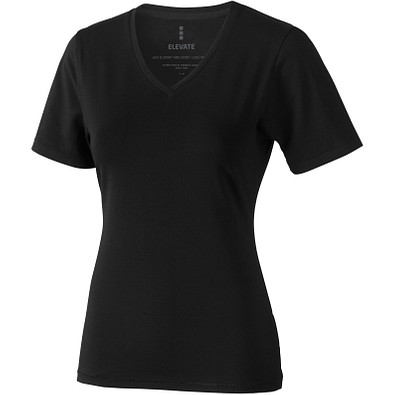 ELEVATE Damen Öko T-Shirt Kawartha, schwarz, M