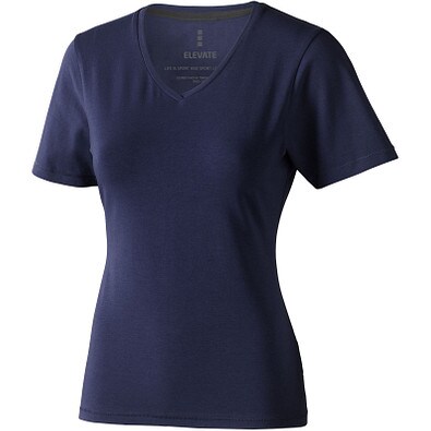 ELEVATE Damen Öko T-Shirt Kawartha, dunkelblau, XS