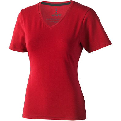 ELEVATE Damen Öko T-Shirt Kawartha, rot, L