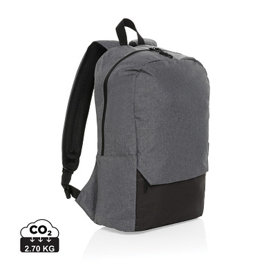 Kazu AWARE™ 15,6 Zoll RPET Laptop-Rucksack, grau