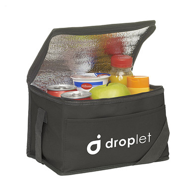 RPET Kühltasche, Schwarz