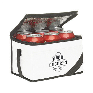 RPET Kühltasche, Weiß