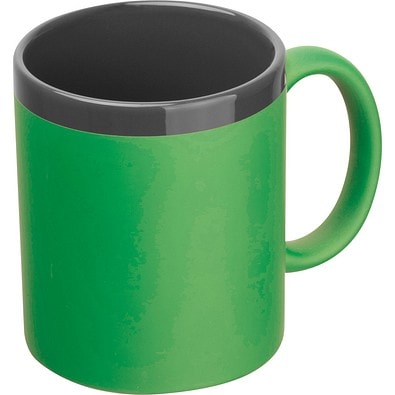 Keramiktasse 300ml  RONALD, grün