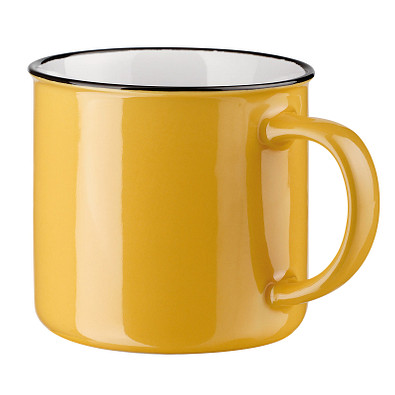 Keramiktasse Camper, 360 ml, gelb