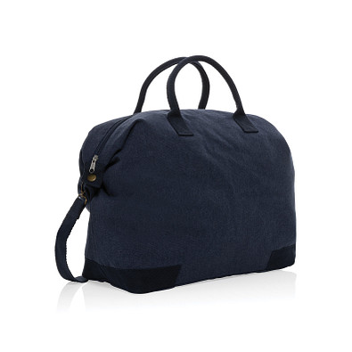 Kezar AWARE™ 500g/m² Wochenendtasche aus recyceltem Canvas, navy blau