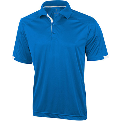 ELEVATE Herren Poloshirt Kiso cool fit, blau, L ELEVATE Herren Poloshirt Kiso cool fit, blau, L
