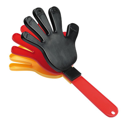 Klapper Hand Deutschland, Deutschland-Farben linke Hand