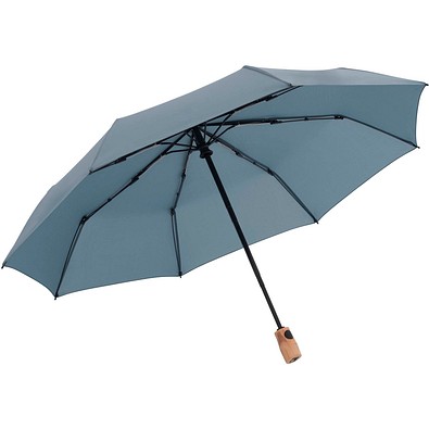 Knirps Timber duomatic Taschenschirm, cloud