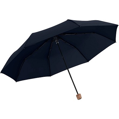 Knirps Timber manual Taschenschirm, navy