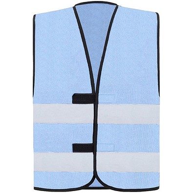 Korntex® Warnweste Dortmund, L, Himmelblau