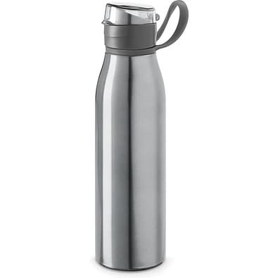 KORVER. Sportflasche aus Aluminium 650 mL, Satinsilber