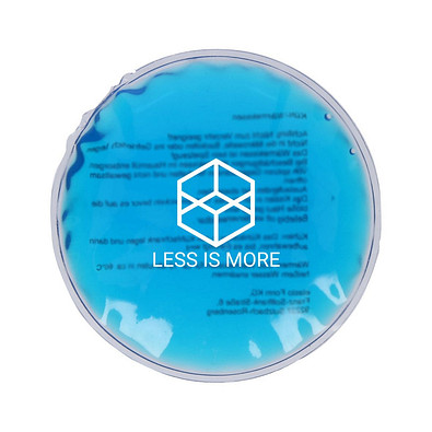 Kühl-/Wärmekissen Round, blau